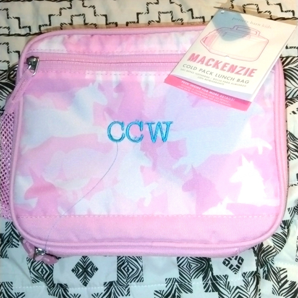 Pottery barn Mackenzie large cold pack lunch bag.
